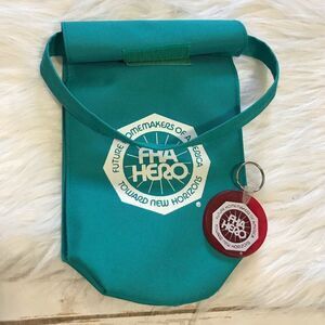 🦩 FHA‎ HERO Lunchbag Keychain Future Homemakers of America